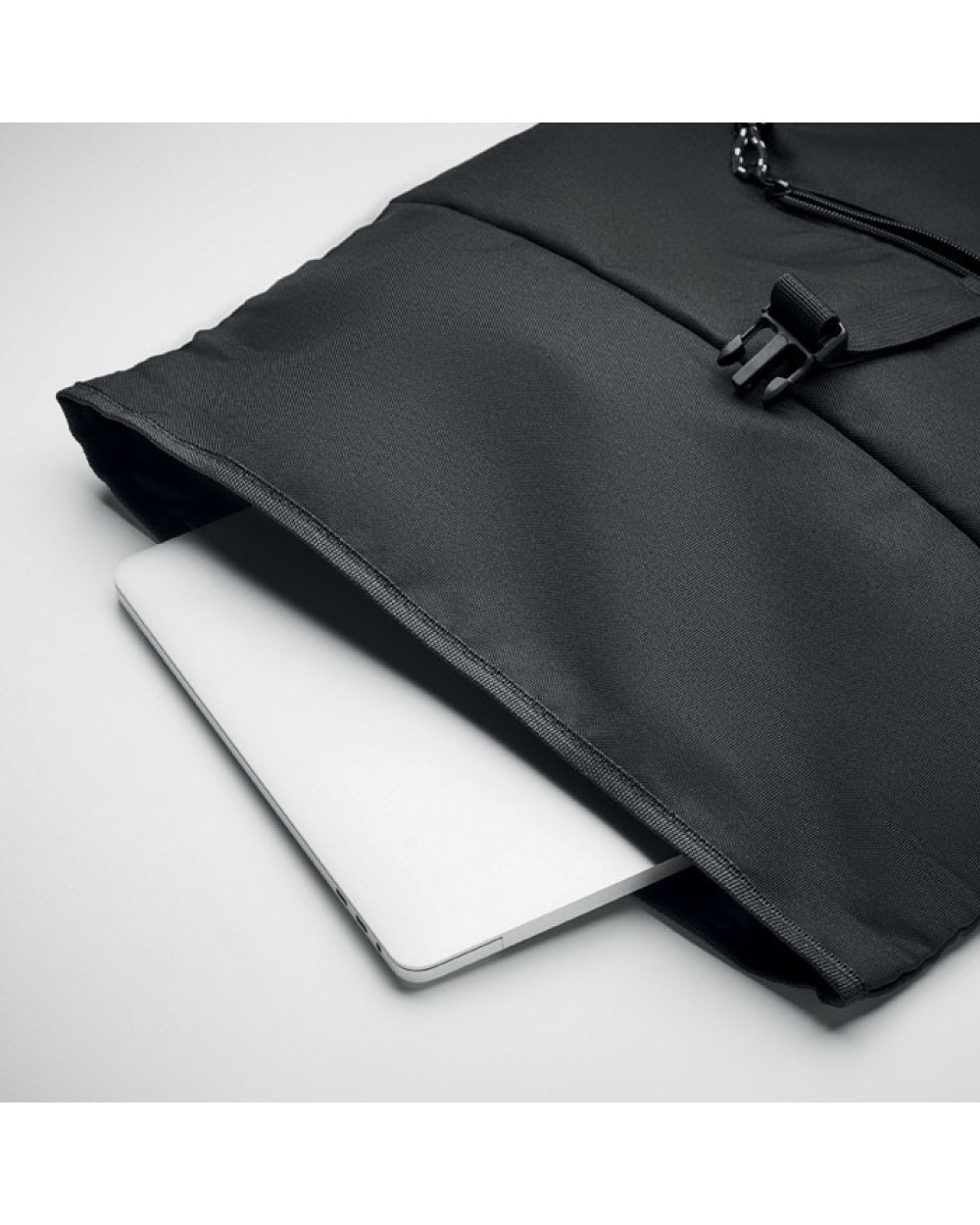 4DO Rolltop-Rucksack 600D RPET Taschen personalisierbar