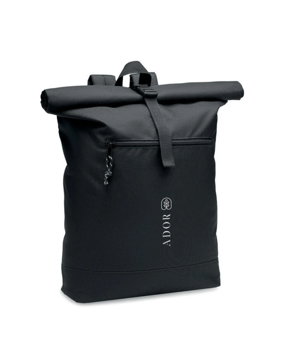 Tassen & Zakken 4DO 600D RPET rolltop rugzak voor bedrukking &amp; borduring