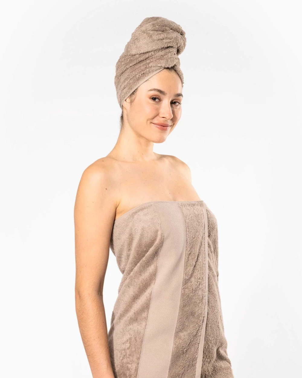 Produits éponges personnalisable KARIBAN Serviette de bain épaisse 150 x 100 cm