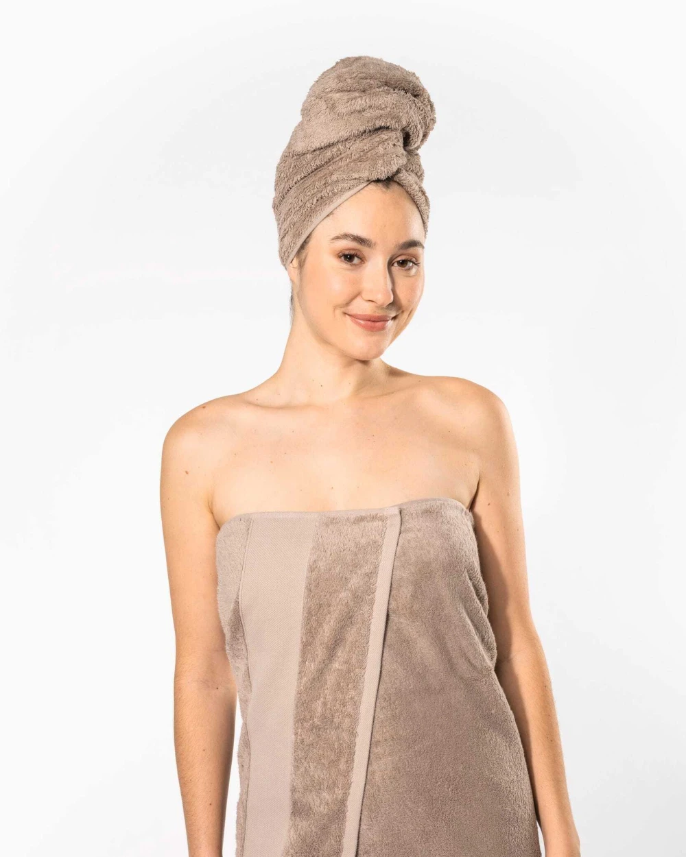 Produits éponges personnalisable KARIBAN Serviette de bain épaisse 150 x 100 cm