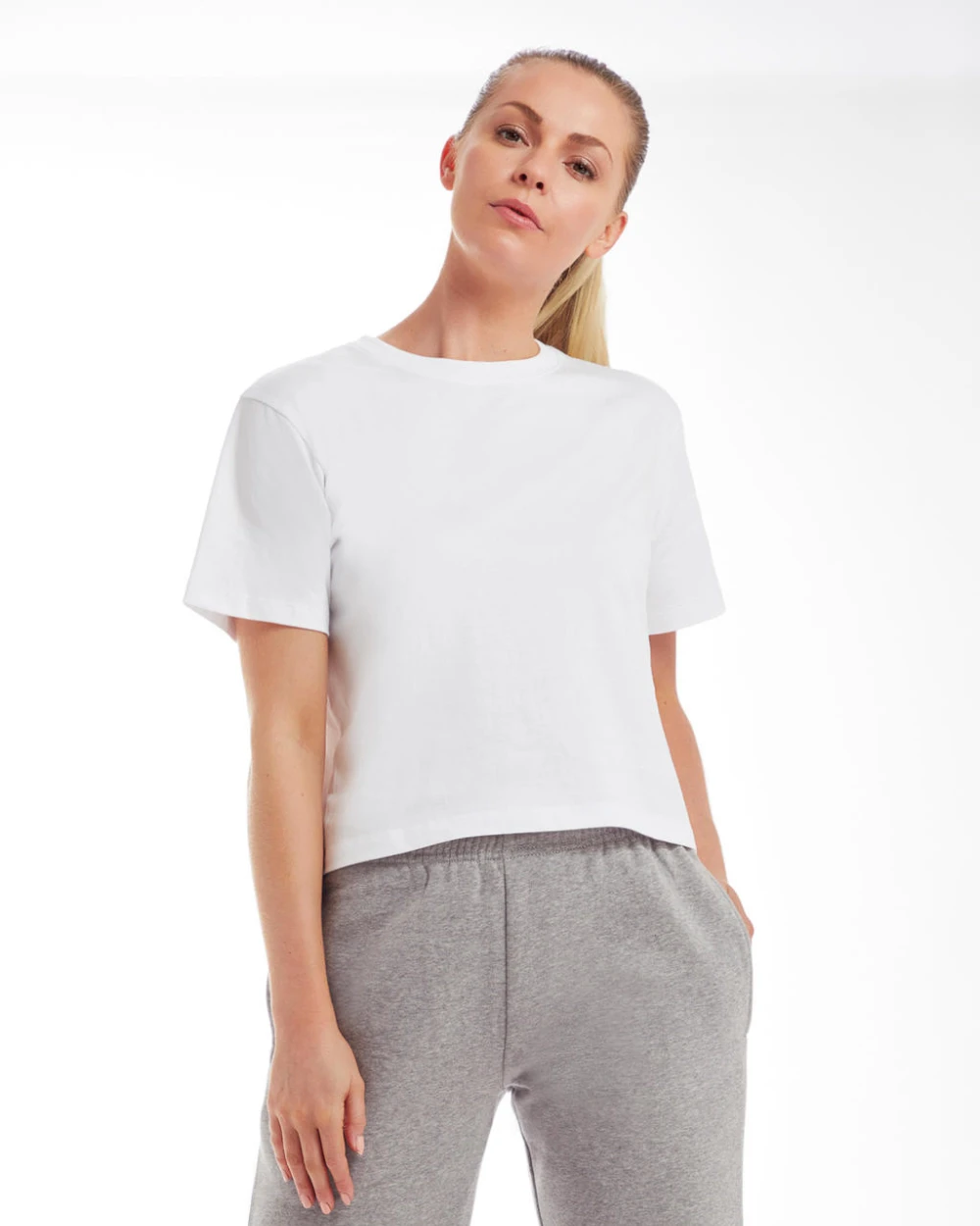 MANTIS WOMEN'S CROPPED HEAVY T T-Shirts personalisierbar