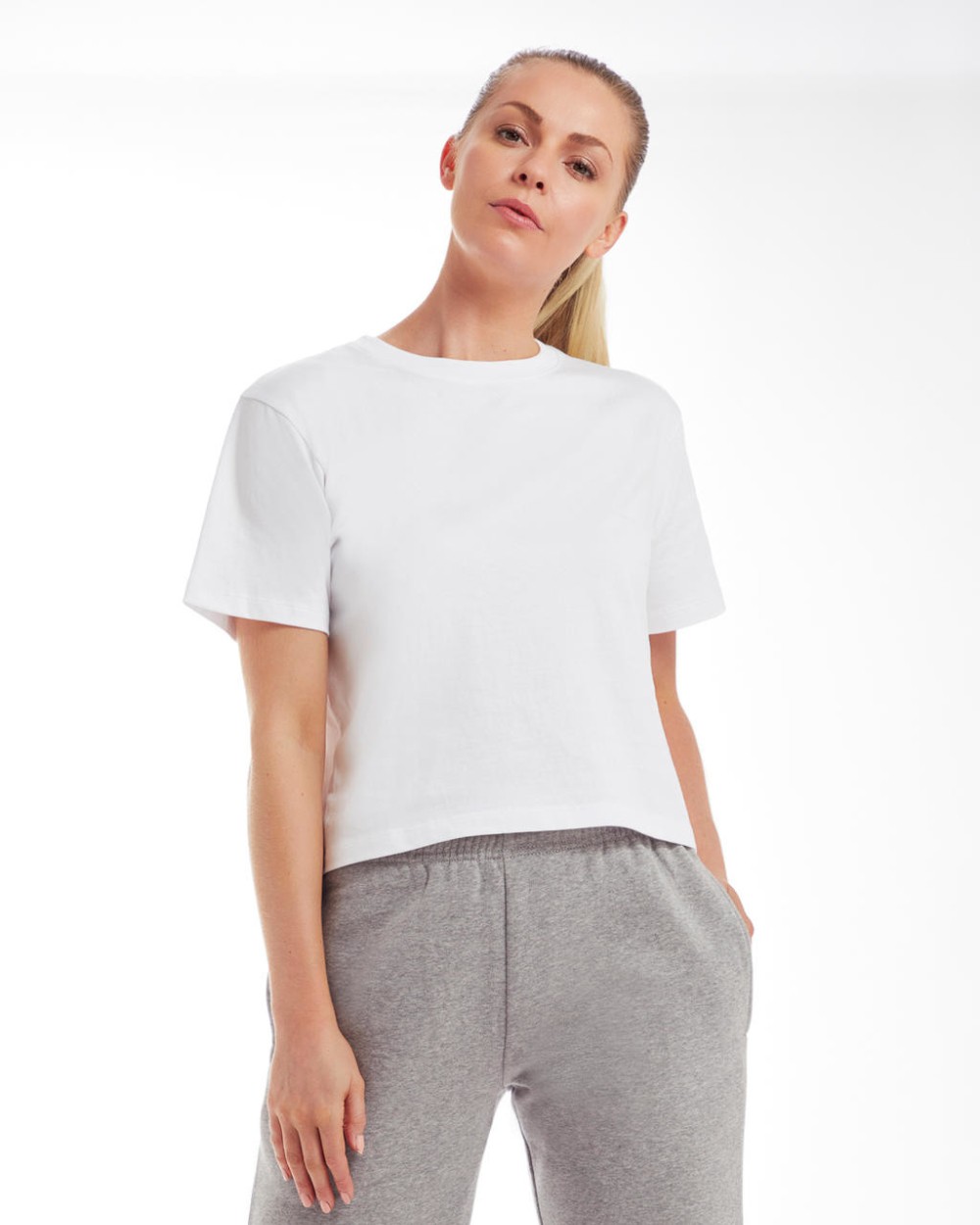 T-Shirts personnalisable MANTIS WOMEN'S CROPPED HEAVY T