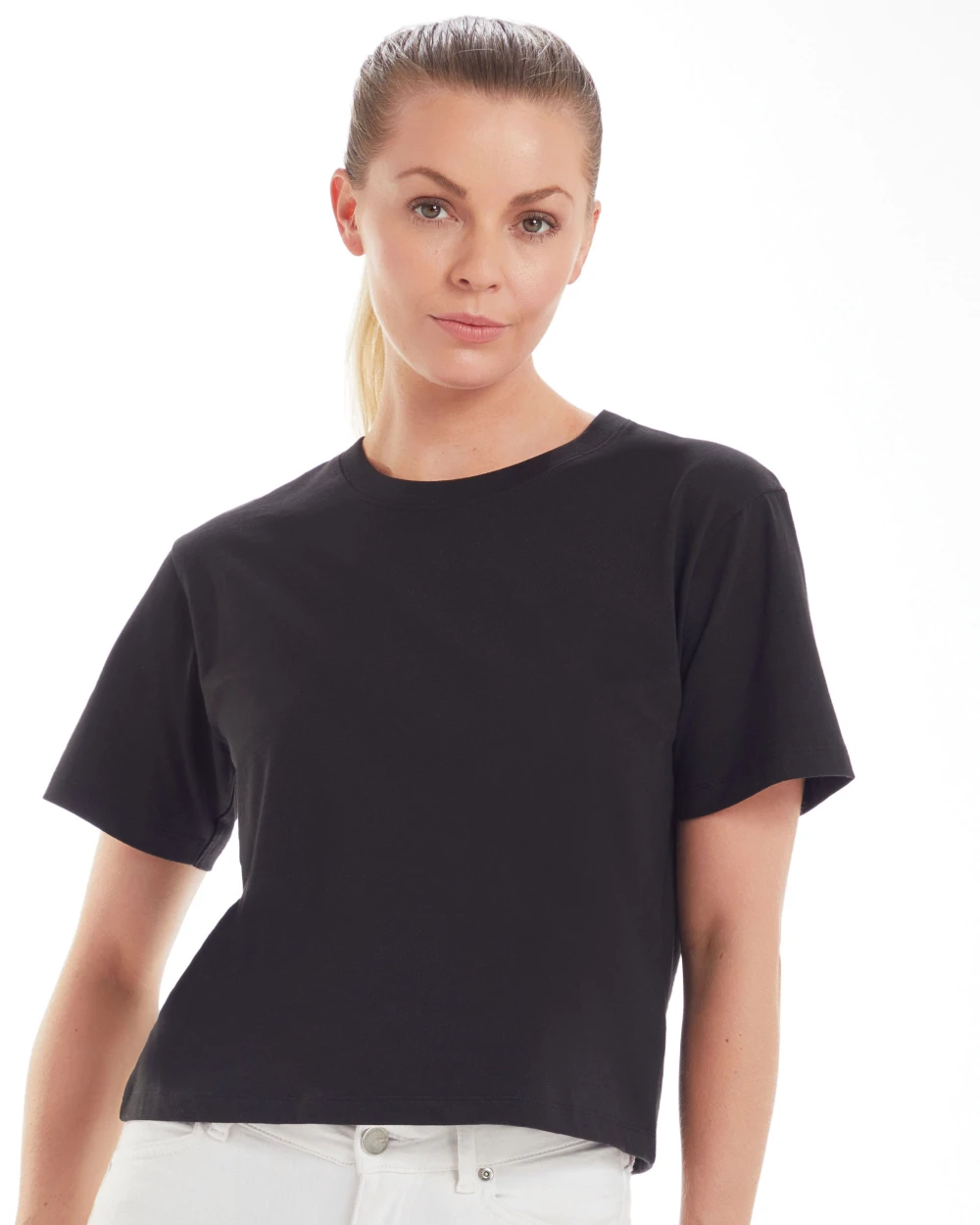 MANTIS WOMEN'S CROPPED HEAVY T T-Shirts personalisierbar