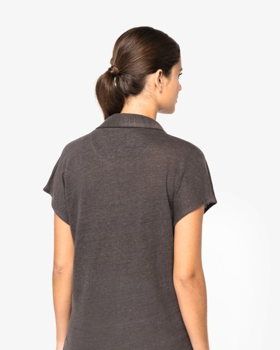Polos personnalisable SPASSO Polo en lin femme