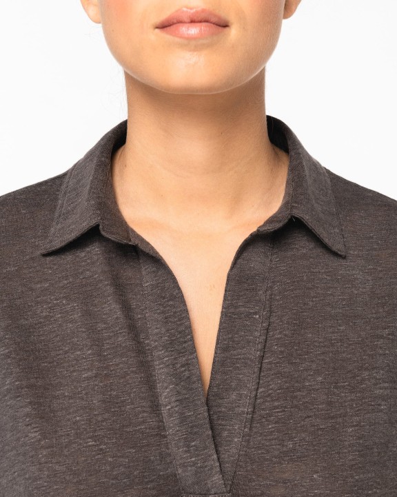 Polos personnalisable SPASSO Polo en lin femme