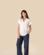 SPASSO Damen-Polohemd aus Leinen Poloshirts personalisierbar