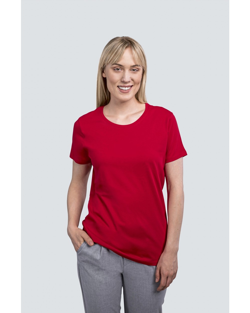 T-shirts HRM Women´s Luxury Roundneck Tees voor bedrukking &amp; borduring
