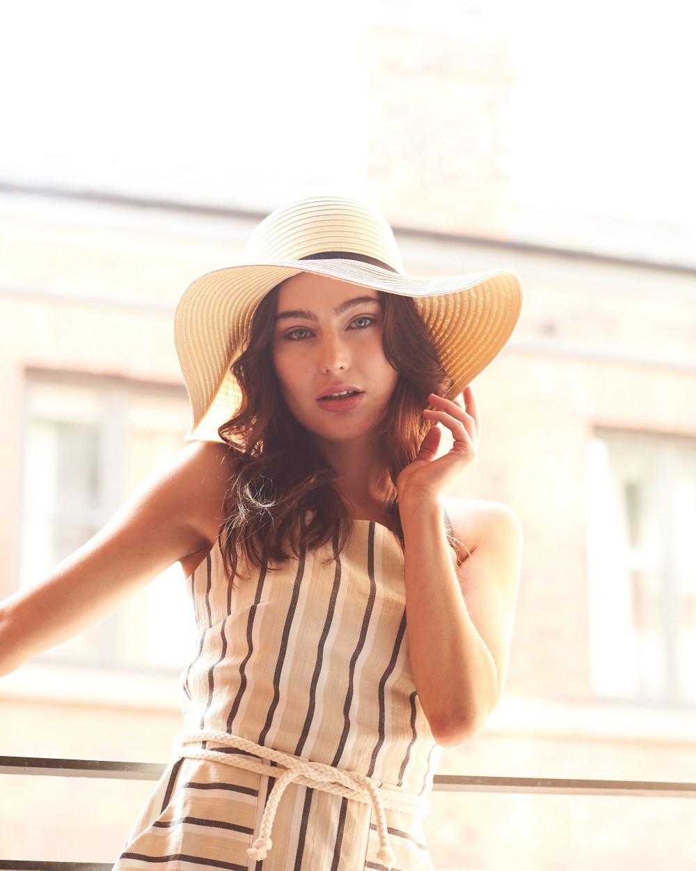 Casquettes personnalisable BEECHFIELD Chapeau d'été à bord large Marbella