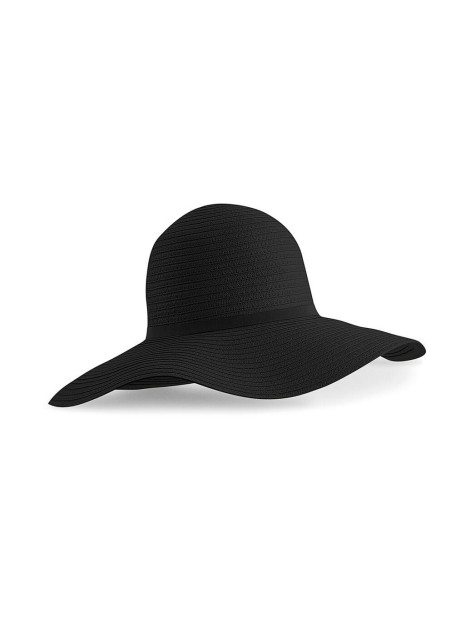 BEECHFIELD Chapeau d'été à bord large Marbella /api/colors/b9fdad4a-5e94-45cb-8c03-c08b349b28c3 personnalisable