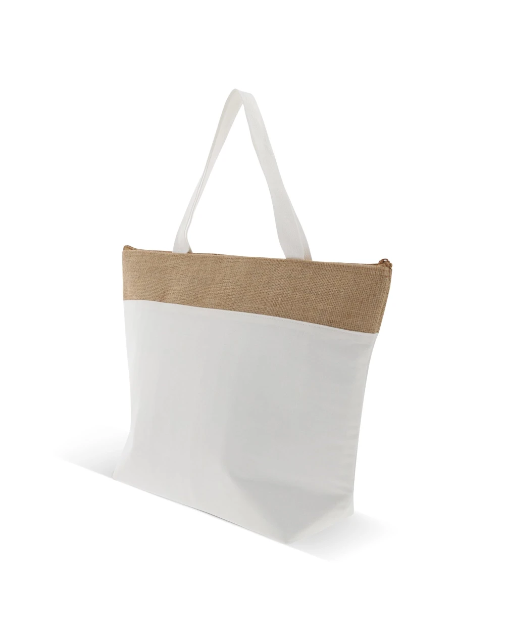 4DO Strand-Kühltasche baumwolle/Jute 42x10x30cm Tote Bags personalisierbar