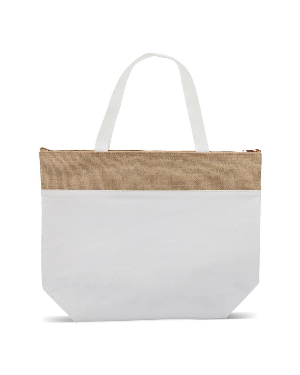 4DO Strand-Kühltasche baumwolle/Jute 42x10x30cm Tote Bags personalisierbar