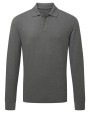 Polo's ASQUITH & FOX Men´s Classic Fit Long Sleeved Polo voor bedrukking &amp; borduring