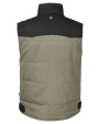 Jassen PROJOB 2806 GEVOERDE VEST MET CONTRAST voor bedrukking &amp; borduring