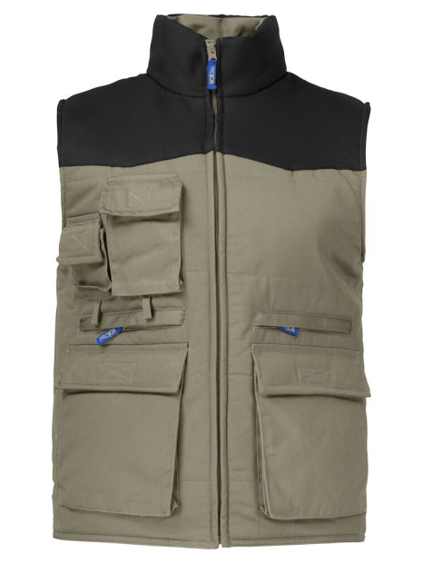PROJOB 2806 VESTE SANS MANCHE DOUBLEE MULTIPOCHES EPAULES CONTRASTEES /api/colors/348793eb-28eb-4f76-a178-c9d729b20ff5 personnalisable