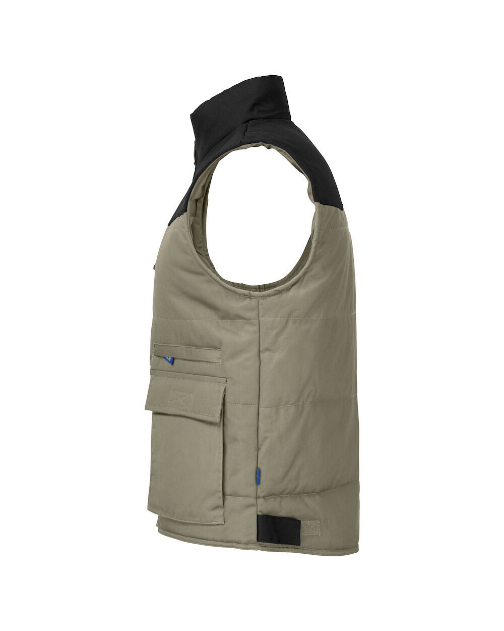 Vestes personnalisable PROJOB 2806 VESTE SANS MANCHE DOUBLEE MULTIPOCHES EPAULES CONTRASTEES