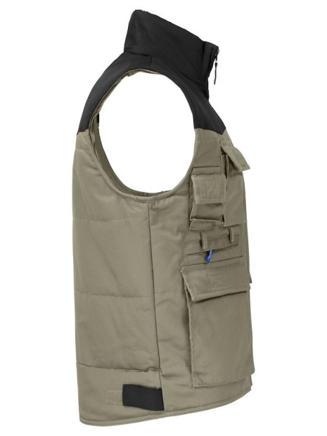 PROJOB 2806 VESTE SANS MANCHE DOUBLEE MULTIPOCHES EPAULES CONTRASTEES /api/colors/348793eb-28eb-4f76-a178-c9d729b20ff5 personnalisable