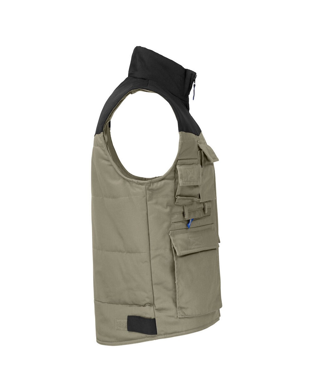 Vestes personnalisable PROJOB 2806 VESTE SANS MANCHE DOUBLEE MULTIPOCHES EPAULES CONTRASTEES