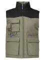 PROJOB 2806 VESTE SANS MANCHE DOUBLEE MULTIPOCHES EPAULES CONTRASTEES /api/colors/348793eb-28eb-4f76-a178-c9d729b20ff5 personnalisable
