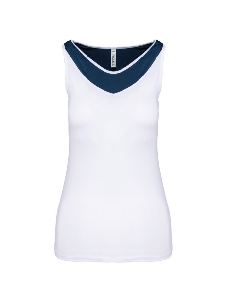 PROACT Débardeur de padel bicolore femme /api/colors/d80a9032-4eca-458a-8867-be7da0b151d2 personnalisable