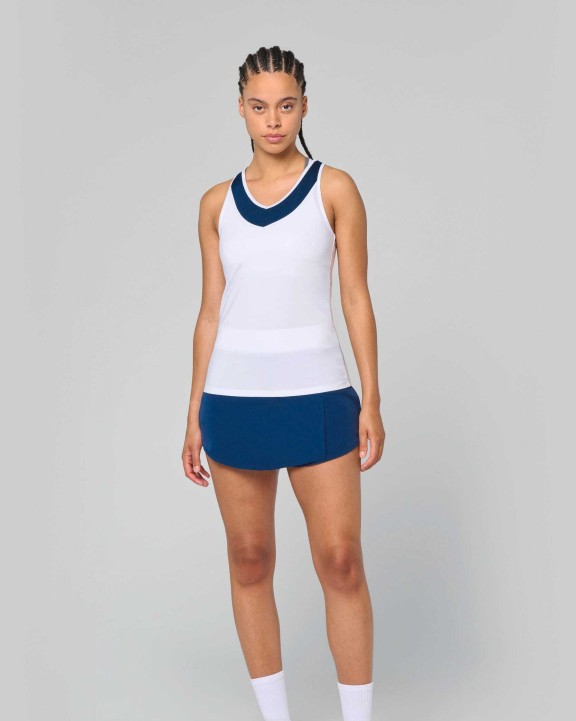T-Shirts personnalisable PROACT Débardeur de padel bicolore femme