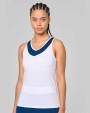PROACT Zweifarbiges Padel-Damentop T-Shirts personalisierbar