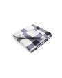 4DO Weiche karierte Fleece-Decke Plaids personalisierbar