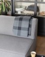 4DO Weiche karierte Fleece-Decke Plaids personalisierbar