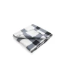 4DO Weiche karierte Fleece-Decke Plaids personalisierbar