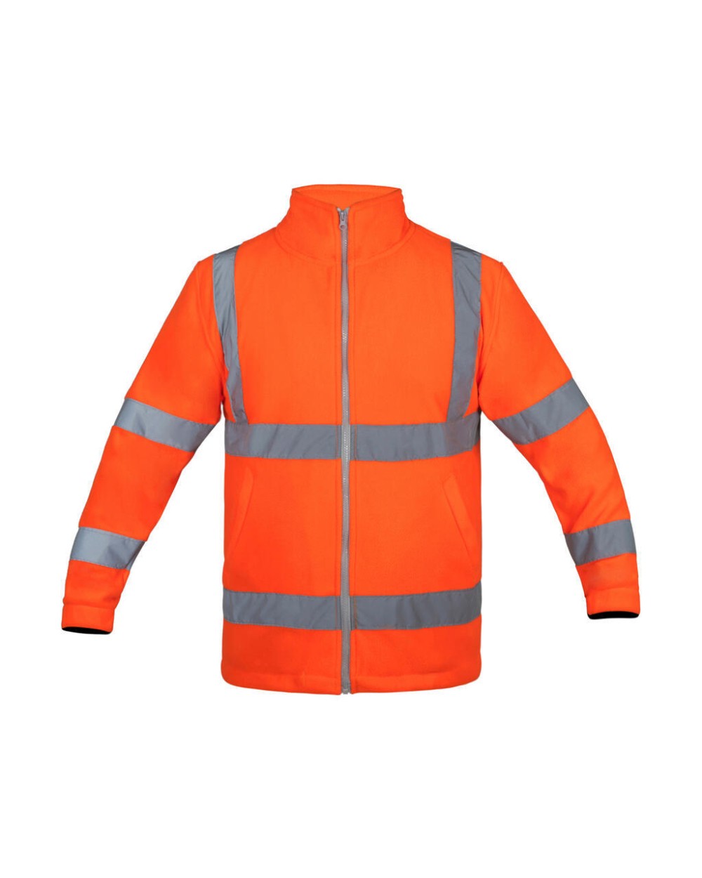 Laines polaires personnalisable KORNTEX Hi-Vis Fleece Jacket "Bergen"