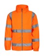 Polar Fleeces KORNTEX Hi-Vis Fleece Jacket "Bergen" voor bedrukking &amp; borduring