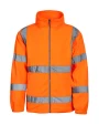 Polar Fleeces KORNTEX Hi-Vis Fleece Jacket "Bergen" voor bedrukking &amp; borduring