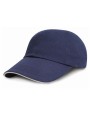 RESULT Junior Heavy Brushed Cotton Cap Kappen personalisierbar