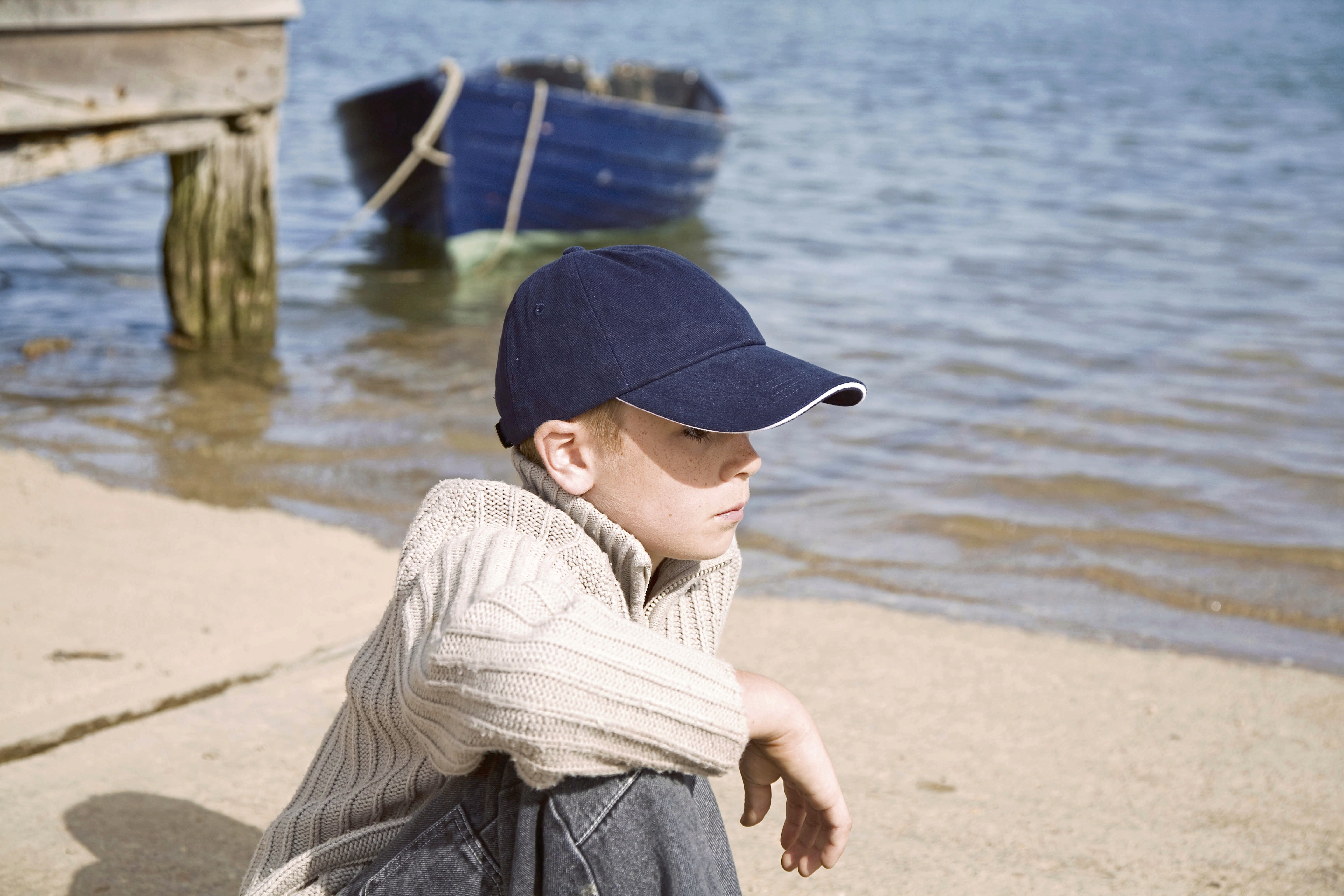 Petjes RESULT Junior Heavy Brushed Cotton Cap voor bedrukking &amp; borduring