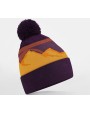 Petjes BEECHFIELD POMPOM MOUNTAIN PEAKS BEANIE voor bedrukking &amp; borduring