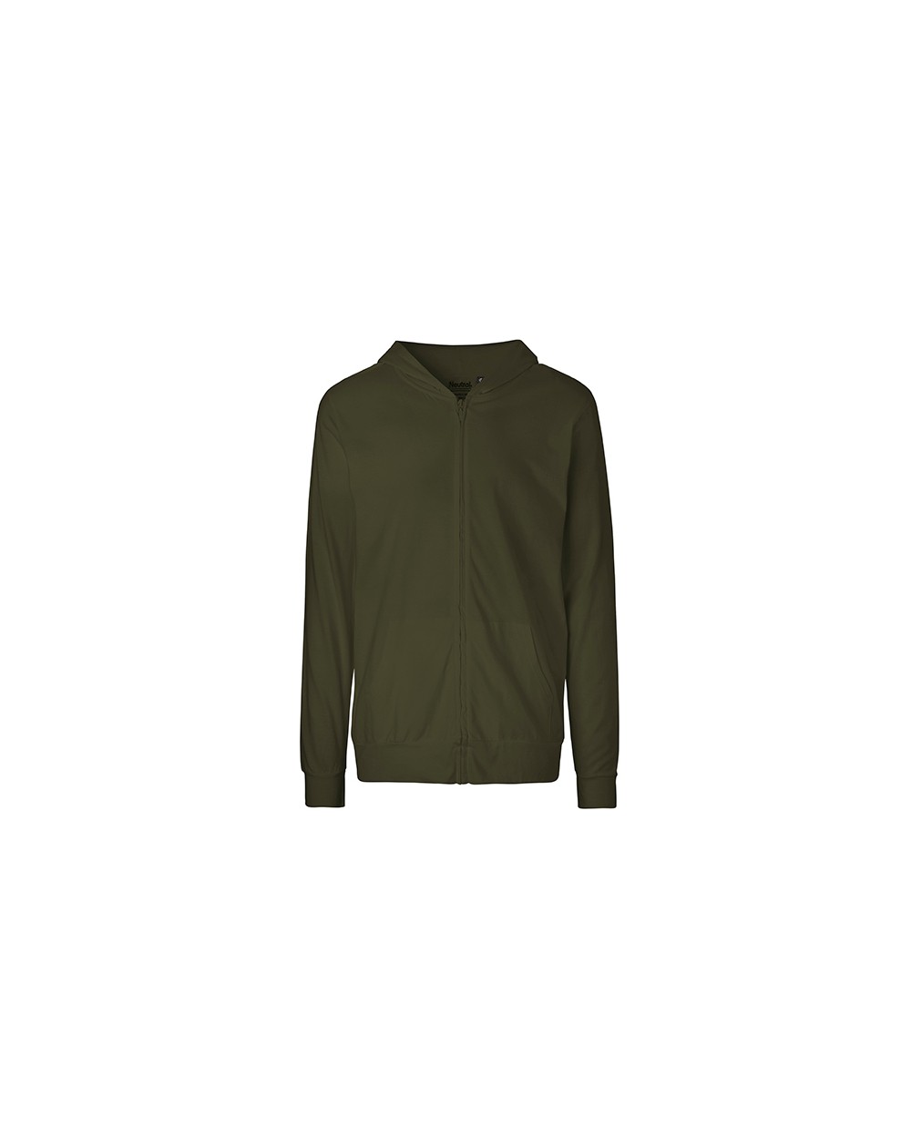 NEUTRAL Unisex Jersey Hoodie with Zip Sweatshirts personalisierbar