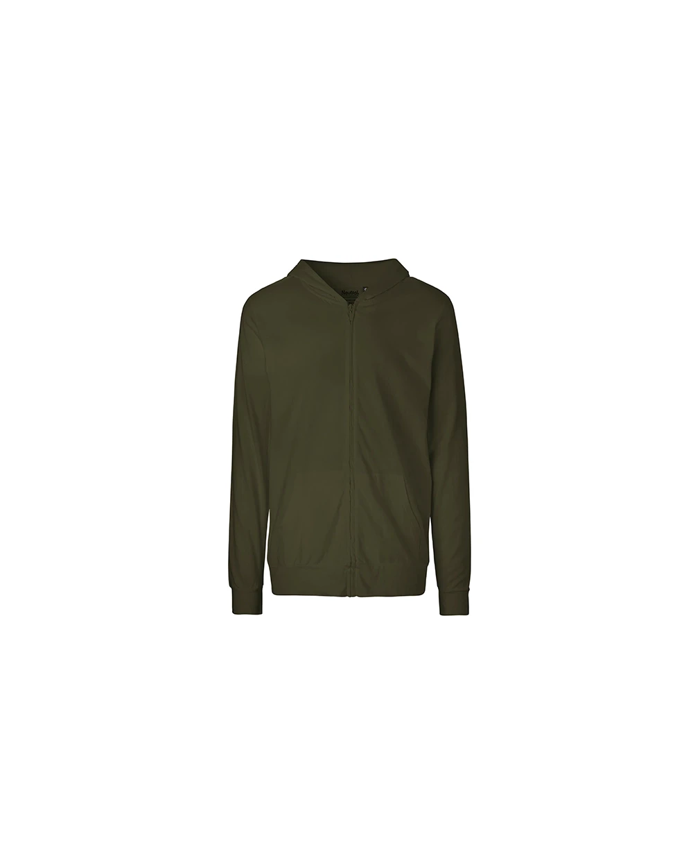 Sweaters & hoodies NEUTRAL Unisex Jersey Hoodie with Zip voor bedrukking &amp; borduring