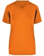 JAMES & NICHOLSON Running Tee-shirt Femme Manches Courtes T-Shirts personalisierbar