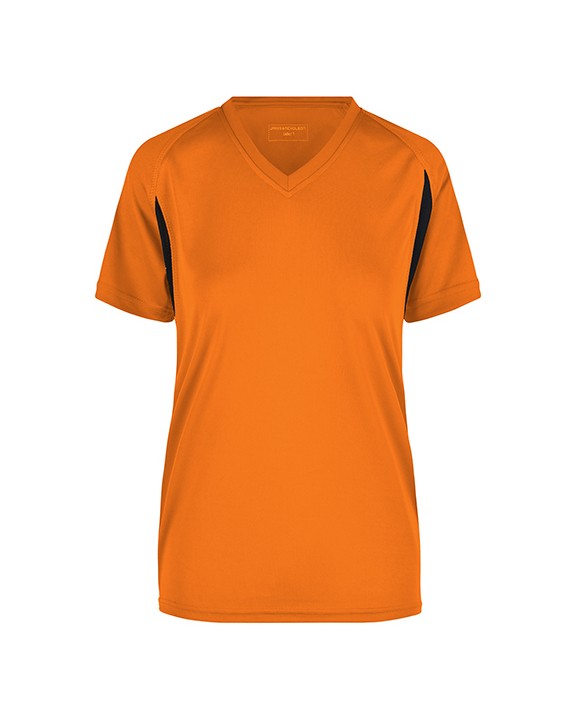JAMES & NICHOLSON Running Tee-shirt Femme Manches Courtes T-Shirts personalisierbar
