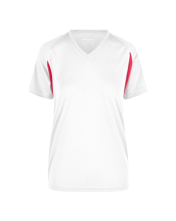 JAMES & NICHOLSON Running Tee-shirt Femme Manches Courtes T-Shirts personalisierbar