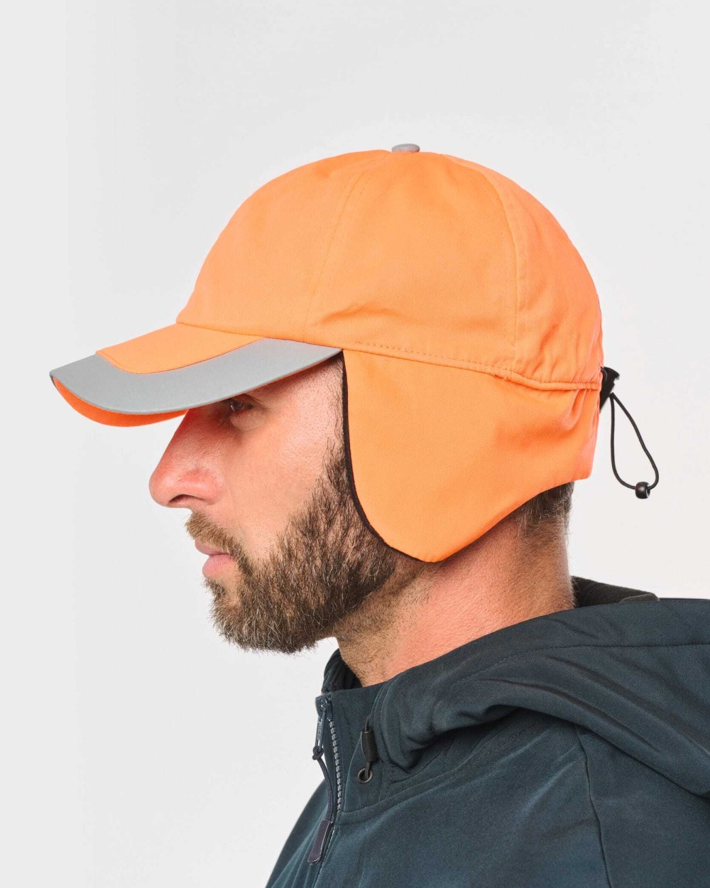 WK. DESIGNED TO WORK Fluoreszierende 6-Panel-Kappe für den Winter Kappen personalisierbar