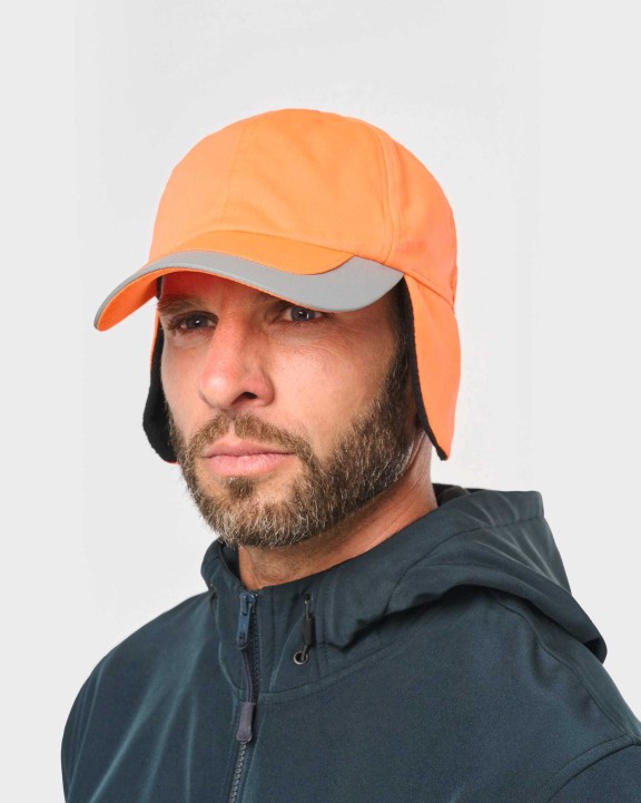 Casquettes personnalisable WK. DESIGNED TO WORK Casquette hiver fluorescente - 6 panneaux