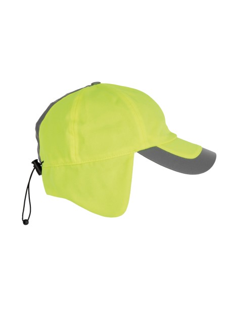 WK. DESIGNED TO WORK Casquette hiver fluorescente - 6 panneaux /api/colors/5d003b4f-b042-4d2a-ac63-7e7753dabb12 personnalisable