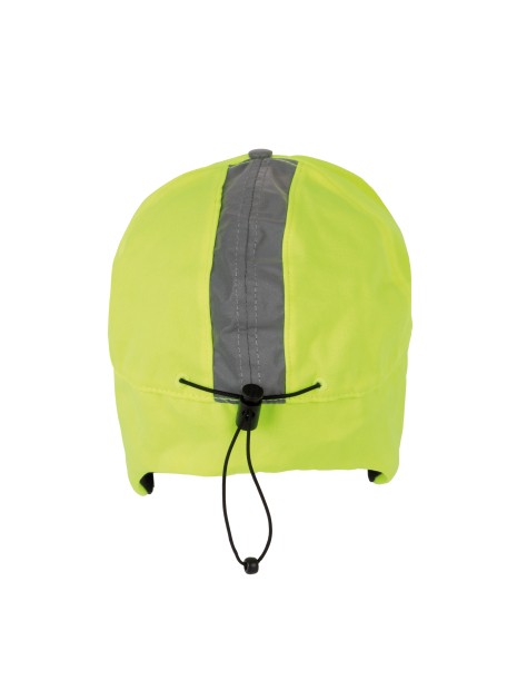 WK. DESIGNED TO WORK Casquette hiver fluorescente - 6 panneaux /api/colors/5d003b4f-b042-4d2a-ac63-7e7753dabb12 personnalisable