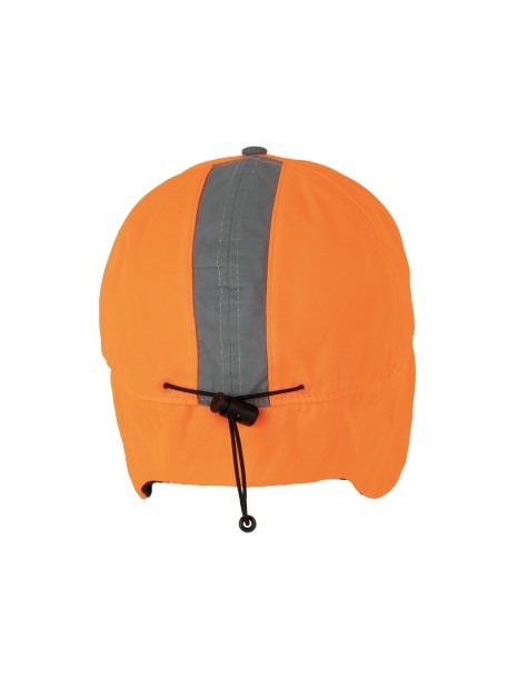 WK. DESIGNED TO WORK Casquette hiver fluorescente - 6 panneaux /api/colors/fcb625f3-d5a0-4849-bc9f-234d235d5ba0 personnalisable