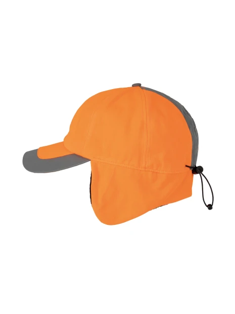 WK. DESIGNED TO WORK Casquette hiver fluorescente - 6 panneaux /api/colors/fcb625f3-d5a0-4849-bc9f-234d235d5ba0 personnalisable