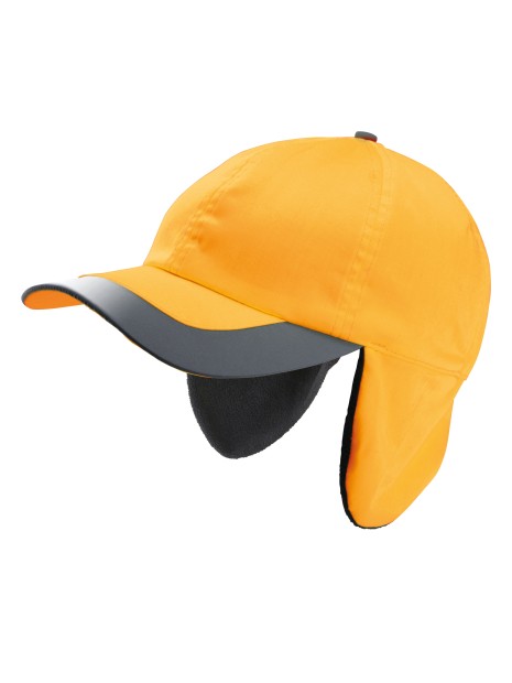 WK. DESIGNED TO WORK Casquette hiver fluorescente - 6 panneaux /api/colors/fcb625f3-d5a0-4849-bc9f-234d235d5ba0 personnalisable