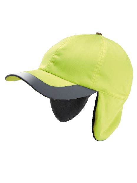 WK. DESIGNED TO WORK Casquette hiver fluorescente - 6 panneaux /api/colors/5d003b4f-b042-4d2a-ac63-7e7753dabb12 personnalisable
