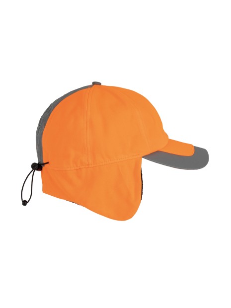 WK. DESIGNED TO WORK Casquette hiver fluorescente - 6 panneaux /api/colors/fcb625f3-d5a0-4849-bc9f-234d235d5ba0 personnalisable