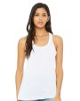 BELLA-CANVAS Women's Flowy Racerback Tank T-Shirts personalisierbar