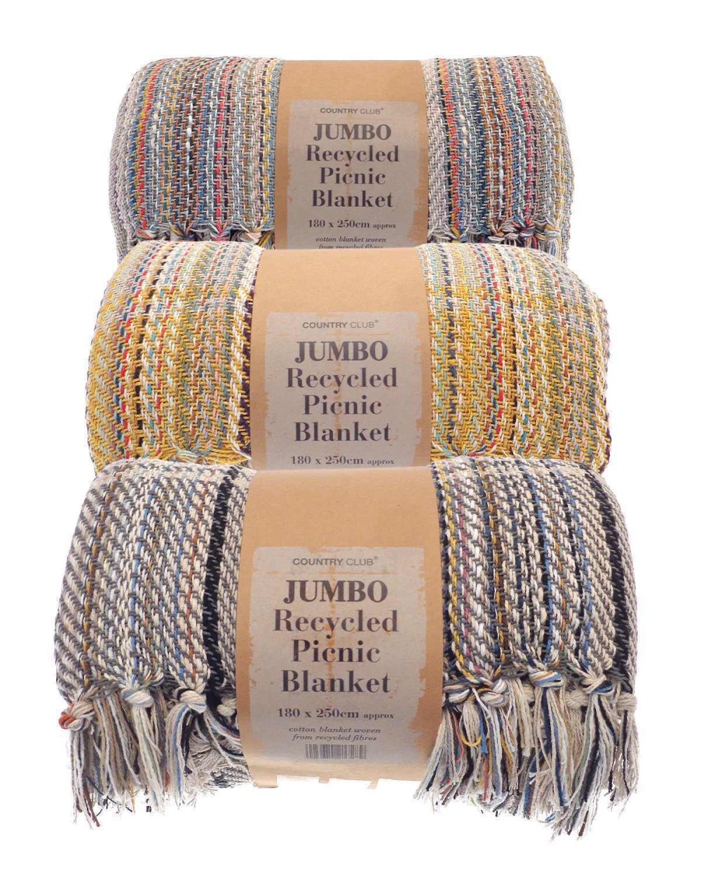 HOME & LIVING Jumbo recycled picnic blanket Plaids personalisierbar